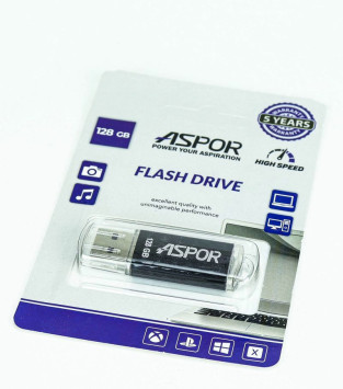 USB флеш Aspor PK_ROCKETBK USB 3.0 128Gb