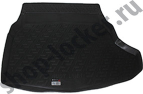 Коврик багажн.  Mercedes C-кл. W205 (14-)   (РЕЗИНА)