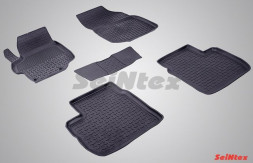 Коврики резиновые   Peugeot 301 - 2012г.-/Citroen C-Elysee 2012г.-  БОРТ