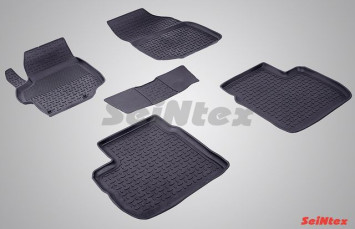 Коврики резиновые   Peugeot 301 - 2012г.-/Citroen C-Elysee 2012г.-  БОРТ