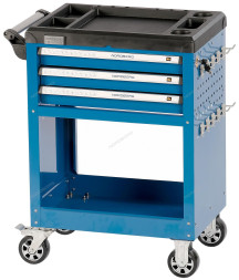 Тележка инструментальная NORDBERG T4N (3 выдвижных ящика + открытый отсек)