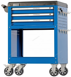 Тележка инструментальная NORDBERG T4N (3 выдвижных ящика + открытый отсек)