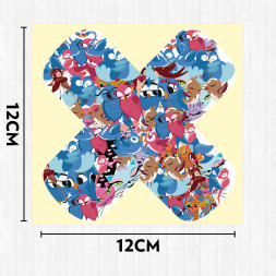 Наклейка "Лейкопластырь"   (12*12см)  №7