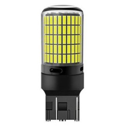 SOLAR  Свет-од  12V  T20  (2 контакта)  144 SMD желтый (7443)