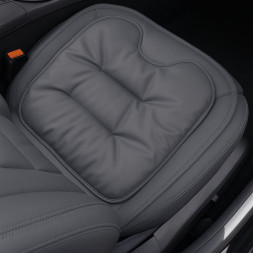 Накидка  Carlife  «Form»  нижняя часть, экокожа NAPPA , черный/черный