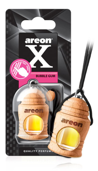 Осв.возд. Areon FRESCO  X-VERSION &quot;бутылочка в дереве&quot; Bubble Gum