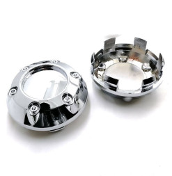 Заглушка (колпачок) на литой диск D68, наружн. d=62мм, хром