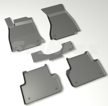 Коврики резиновые   Audi A4 (B9) с 2015г-  БОРТ