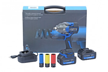 Аккумуляторный гайковерт NORDBERG NE808K (1/2&quot;, 21В, 1200Нм)