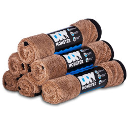 Полотенце для сушки поверхности  Dry Monster PREMIUM (650 гр/м.) 50x60см  Коричневый