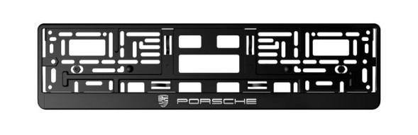Рамка номера пластик  PORSCHE  (книжка)