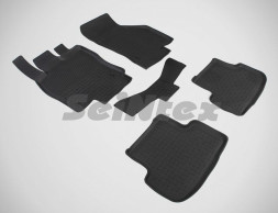 Коврики резиновые   VW Golf VII 2012-2020г./Audi A3/Seat Leon  c 2012г. БОРТ