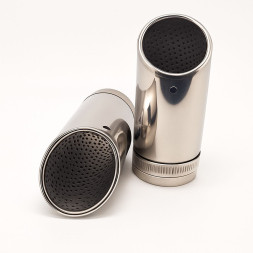 Насадка на глушитель "Carlife" (d 55мм) длина 140мм