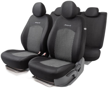 Набор чехлов Аutoprofi &quot;JACQARD&quot; полный к-т  &quot;SKYNET&quot;  3D, 11предм.