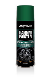 MagicLine Краска по металлу (молотковая) 4006 зелёный (450мл)