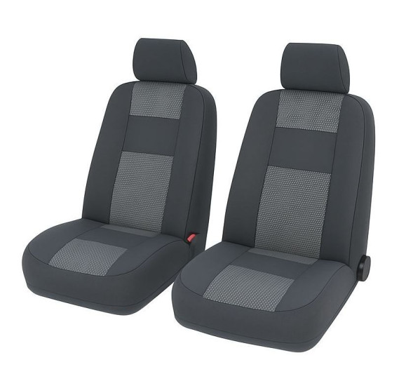 Авточехол   B&quot;  1+1 ECO жаккард светло-серый