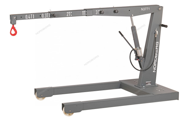 Усиленный пневмогидравлический кран NORDBERG N3771 для грузовой техники