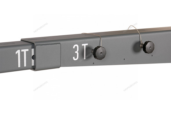 Усиленный пневмогидравлический кран NORDBERG N3771 для грузовой техники