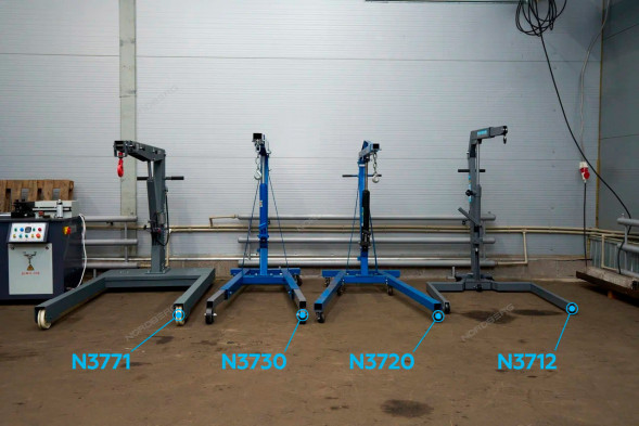Усиленный пневмогидравлический кран NORDBERG N3771 для грузовой техники