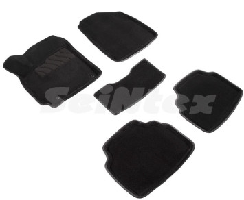 Коврики  KIA Seltos  2020г- /компл.5шт./осн.резин./ 3D