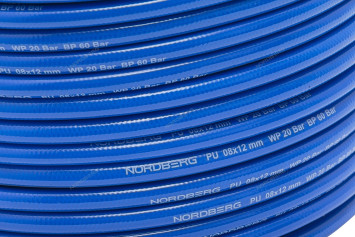 Полиуретановый шланг на катушке NORDBERG H0812PU (8х12 мм, 1 м)