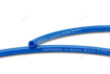 Полиуретановый шланг на катушке NORDBERG H0812PU (8х12 мм, 1 м)