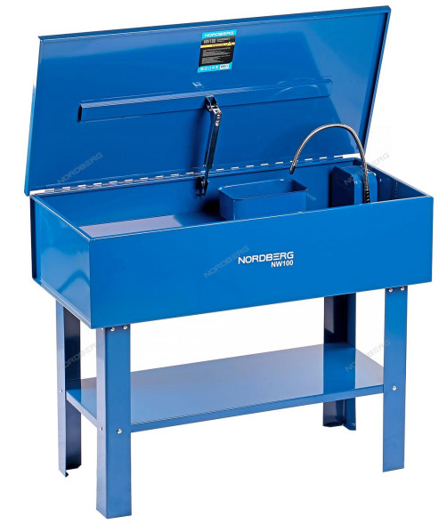 Установка для мойки деталей NORDBERG NW100 с электрическим насосом (150 л) 
