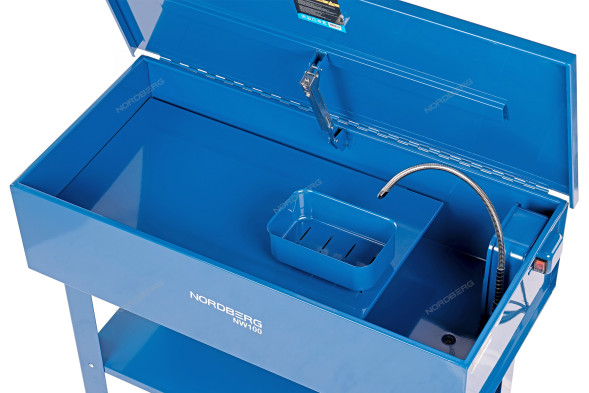 Установка для мойки деталей NORDBERG NW100 с электрическим насосом (150 л) 