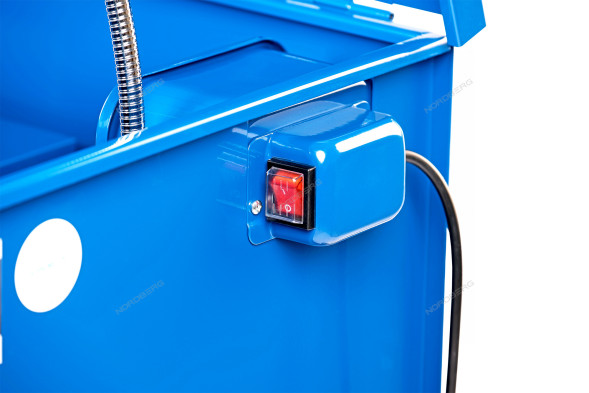 Установка для мойки деталей NORDBERG NW100 с электрическим насосом (150 л) 