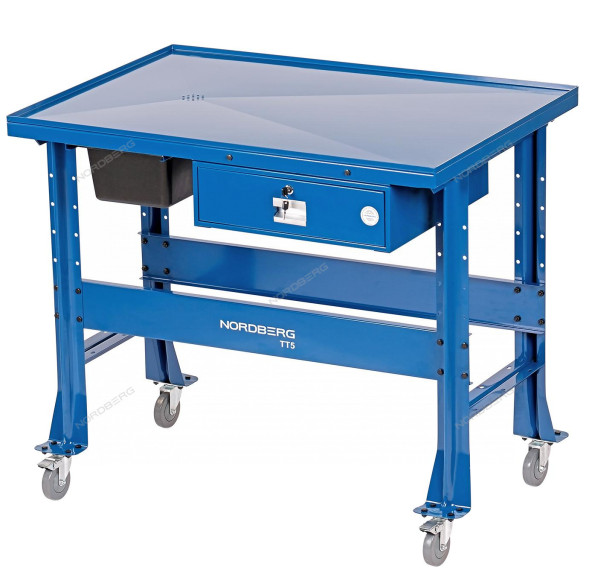 Верстак подкатной NORDBERG TT5 для разборки агрегатов