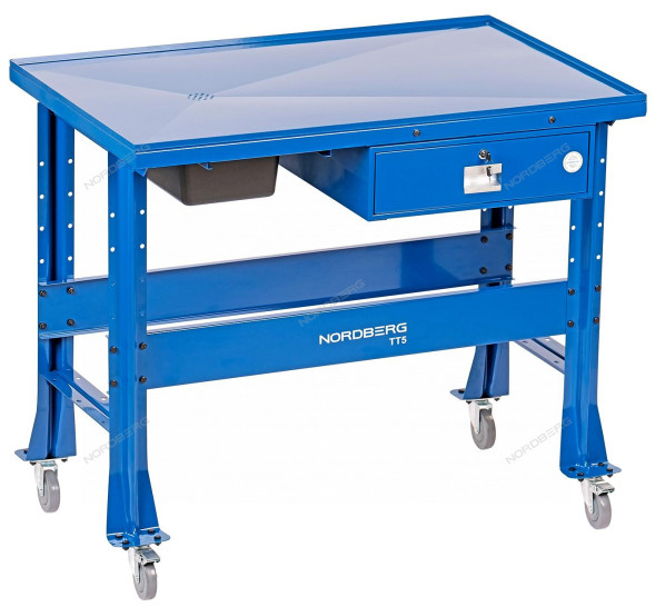 Верстак подкатной NORDBERG TT5 для разборки агрегатов