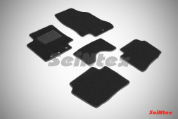 Коврики текстильн. Hyundai  i 20 c 2008г-  /компл.5шт./осн.резин./ LUX