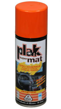 ATAS   PLAK    SUPERMAT  200 ML - Апельсин . Матовая полироль торпеды (спрей)
