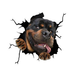 Наклейка  Собака - №6