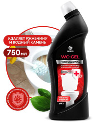 GRASS Средство для чистки сантехники \"WC-gel\"  0,75л. Professional
