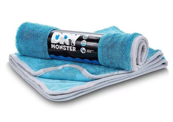 Полотенце для сушки поверхности  Dry Monster PREMIUM (50x60cm) Синий (морская ворна)