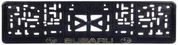 Рамка номера пластик  SUBARU  (книжка)