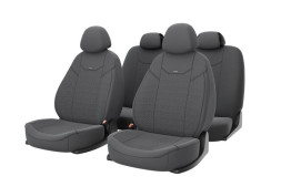 Чехлы  «ARIZONA» Тёмн.Серый/Тёмн.Серый/Тёмн.Серый (жакард/пайнэпл)