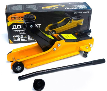 Домкрат подкатной гидравл. 2т картон с низк.подкат DC ( h 80- 360mm)