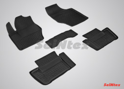 Коврики резиновые   Citroen C4 с 2008г./Peugeot 308 с 2008г./408 c 2012г.-  БОРТ