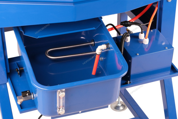 Установка для мойки деталей с подогревом закрытая NORDBERG NW150 (90 л)