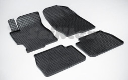 Коврики резиновые   Mazda 6 2002-2007г. СЕТКА