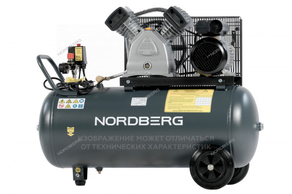 Поршневой ременной компрессор NORDBERG NCP100/580