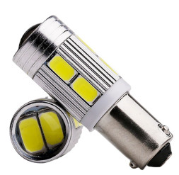 SOLAR  Свет-од  12V  T8.5  10 SMD W5W  BA9s белый