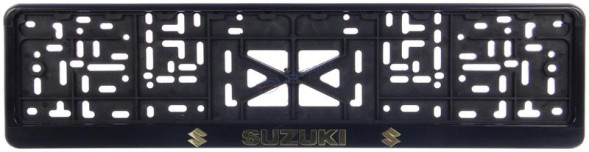 Рамка номера пластик  SUZUKI  (книжка)