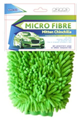 Варежка - шиншила из микрофибры Mitten Chinchilla 15х25