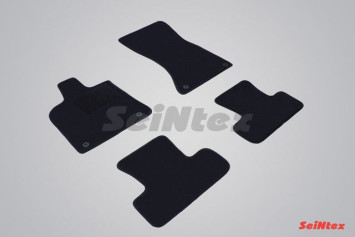 Коврики текстильн. Audi Q5 I 2008-2015г. /компл.4шт./осн.резин./  LUX