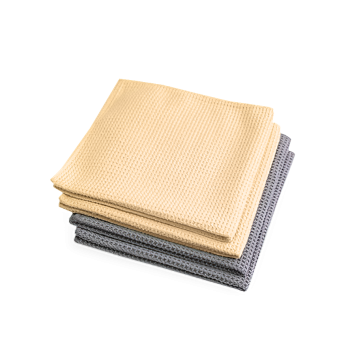 Салфетка из микрофибры для протирки стекла Microfaser-Waffeltuch, комплект 4 штуки 999363 MW