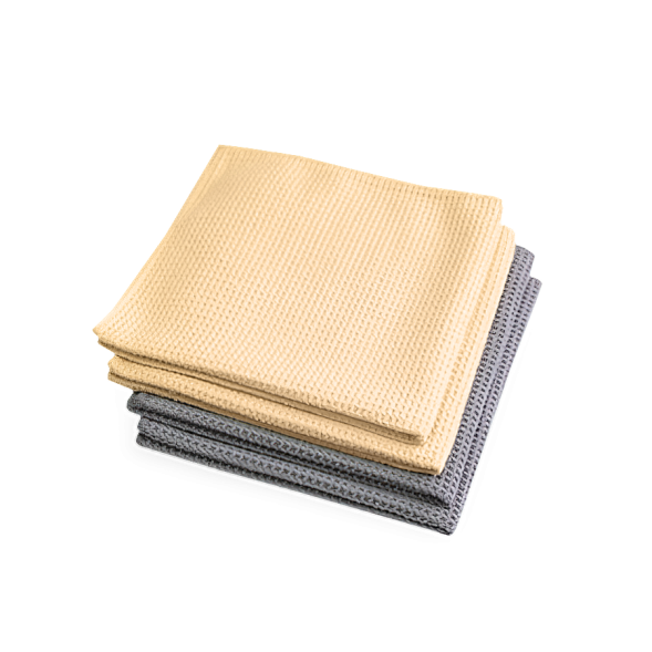 Салфетка из микрофибры для протирки стекла Microfaser-Waffeltuch, комплект 4 штуки 999363 MW