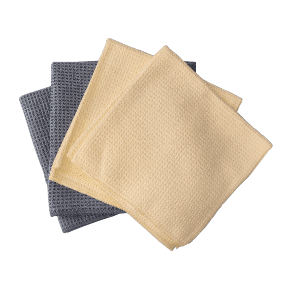 Салфетка из микрофибры для протирки стекла Microfaser-Waffeltuch, комплект 4 штуки 999363 MW